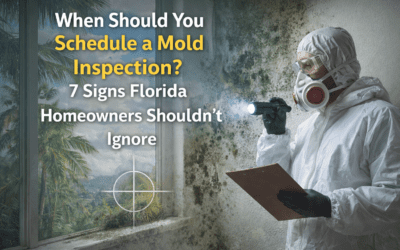 When Should You Schedule a Mold Inspection? 7 Signs Florida Homeowners Shouldn’t Ignore